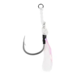 Mustad J-Assist2 Heavy Duty Jigging Assist Rig with White Flash