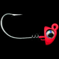 NLBN - No Live Bait Needed Hot Heads Screw Lock Jig Heads for 5