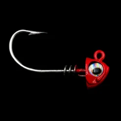 NLBN - No Live Bait Needed Hot Heads Jig Heads for 8" Paddle Tails