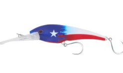 Nomad DTX Minnow 200mm / 8" Lone Star Limited Edition Heavy Duty Sinking Trolling Lure