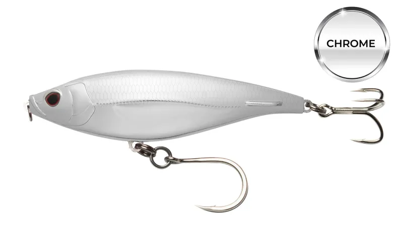 Nomad Madscad 190 AT Chrome Limited Edition Sink 7-1/2" - 7-3/4oz Trolling Lures