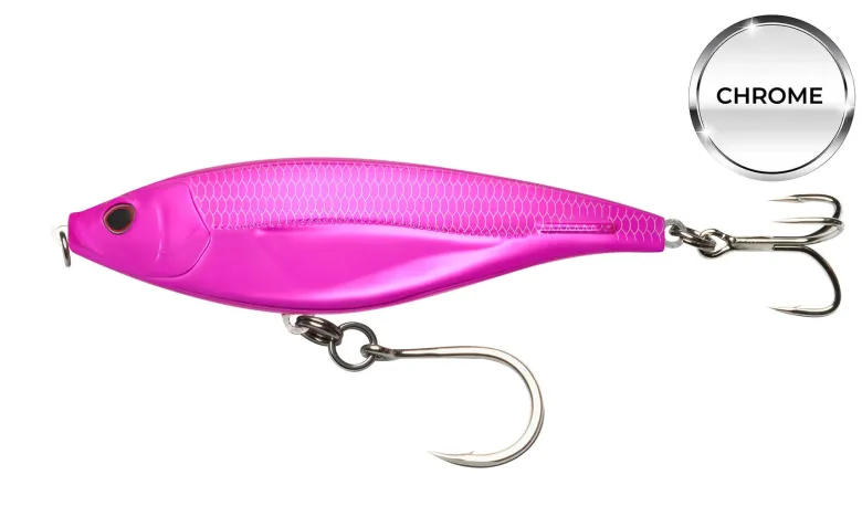 Nomad Madscad 190 AT Chrome Limited Edition Sink 7-1/2" - 7-3/4oz Trolling Lures