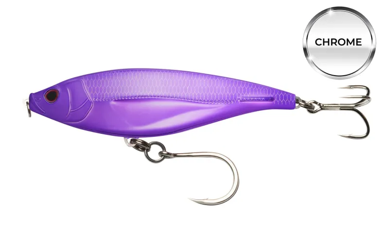 Nomad Madscad 190 AT Chrome Limited Edition Sink 7-1/2" - 7-3/4oz Trolling Lures