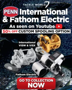 Penn International VISW 2-Speed Lever Drag Reels