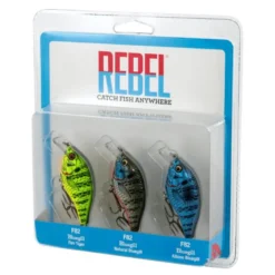 Rebel Bluegill 3 Pack Crankbaits