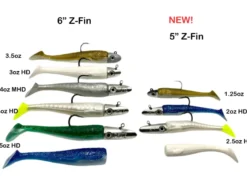 RonZ Z-FIN Big Game Series HD Soft Baits