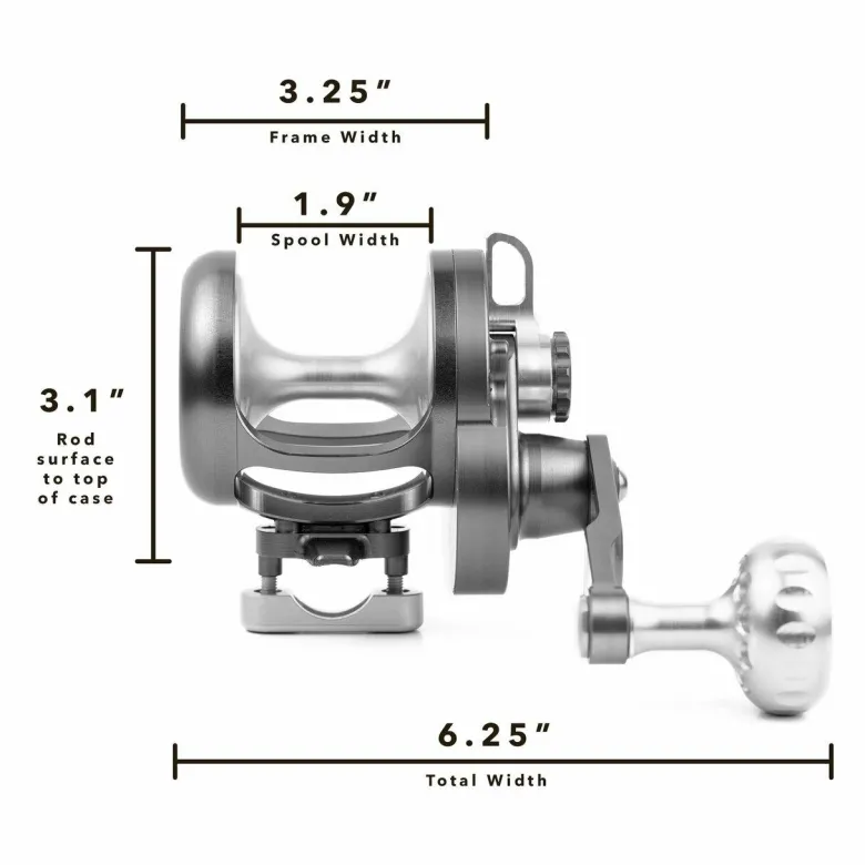 Seigler LG Large Game Lever Drag Reels