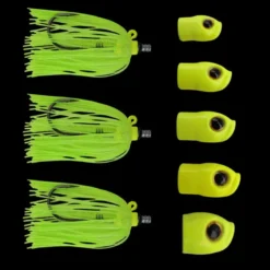 Stack Tackle Skirted Screwy Head 5/0 Jigs