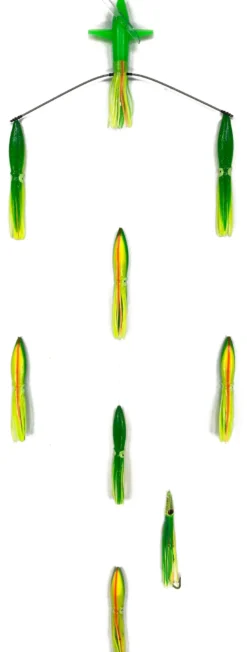 Sterling Tackle 18" Tracker Bar - 9" Bulb Squids