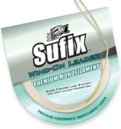 Sufix Wind-On Premium Monofilament Leader