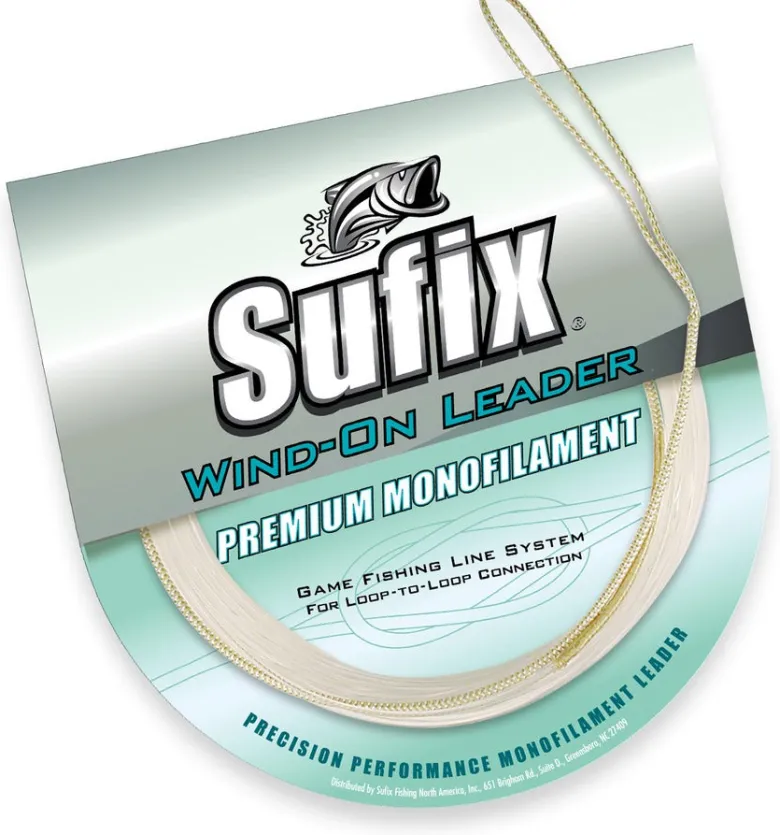 Sufix Wind-On Premium Monofilament Leader