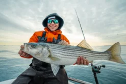 Tackle World Waffle Beanie Striped Bass