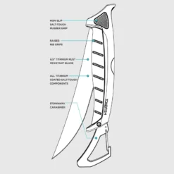 Toadfish Stowaway Folding Fillet Knives