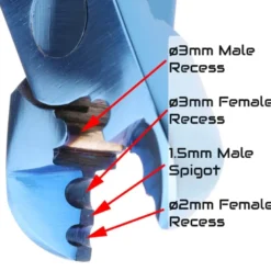 Toit Tools Crimper Blue