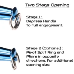 Toit Tools Split Ring Pliers Blue