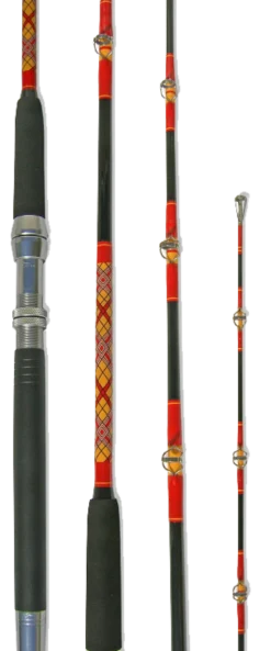 Tony Maja Custom Bunker Spoon Trolling Casting Rods