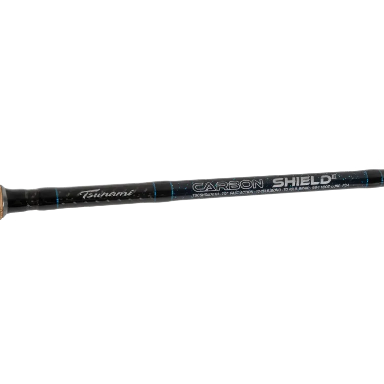 Tsunami Carbon Shield III Spinning Rods