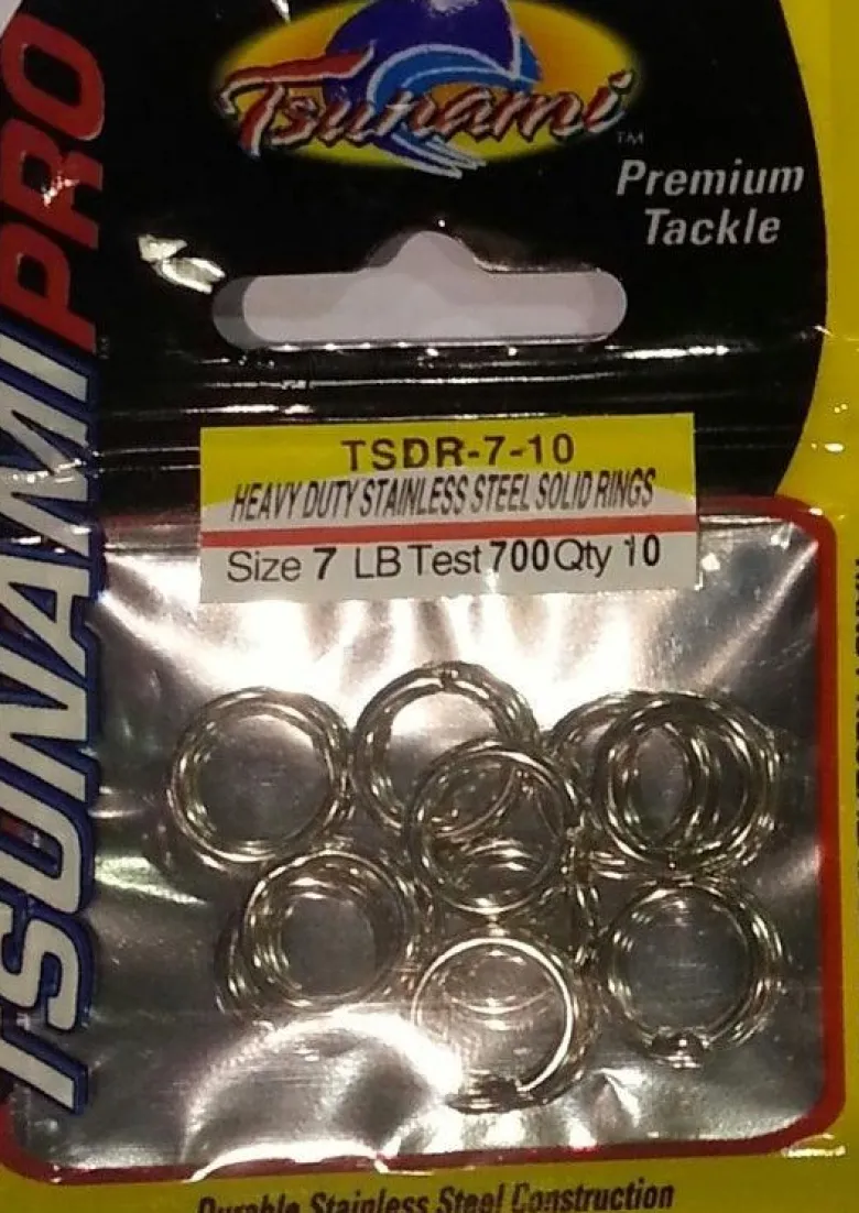 Tsunami Heavy Duty Stainless Steel Solid Rings