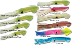 Tsunami Holographic Soft Plastic Squids