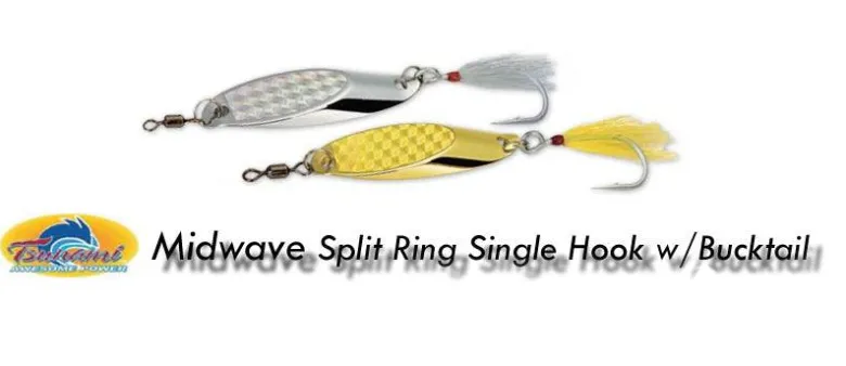 Tsunami Mid Wave Single Bucktail Jigs