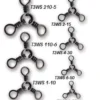 Tsunami Pro Three Way Swivels