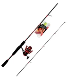 Tsunami Rigged N' Ready Spinning Rod and Reel Combo Kit