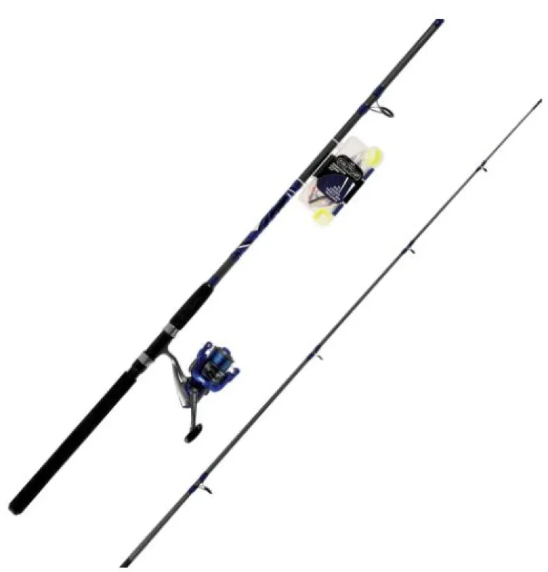 Tsunami Rigged N' Ready Spinning Rod and Reel Combo Kit