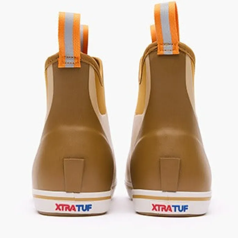 Xtratuf Men's 6" Ankle Deck Boots Tan