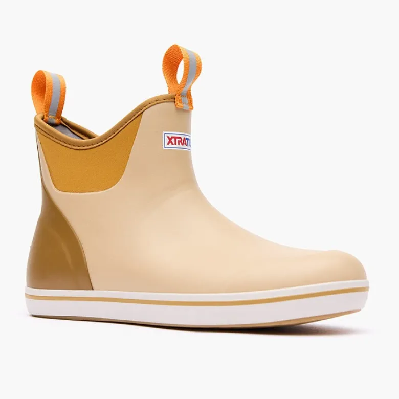 Xtratuf Men's 6" Ankle Deck Boots Tan