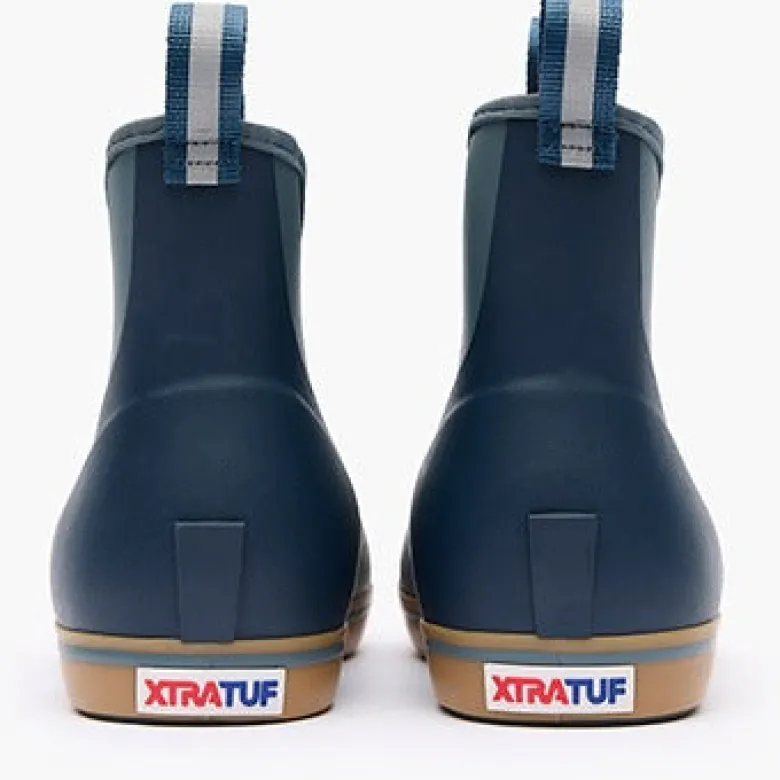Xtratuf Men's 6" Ankle Deck Boots Stormy Blue