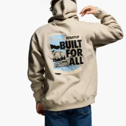 Xtratuf Men's Built For All Hoodie Abbey Stone