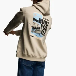 Xtratuf Men's Built For All Hoodie Abbey Stone