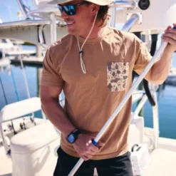 Xtratuf Men's Short Sleeve Tee Bone Brown