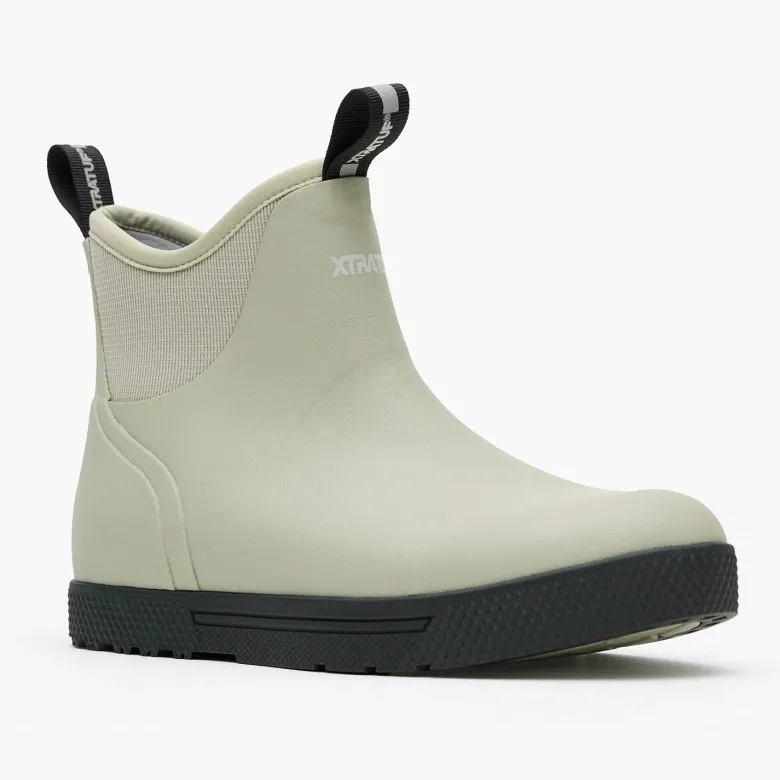 Xtratuf Men's 6" Wheelhouse Ankle Deck Boots Stone