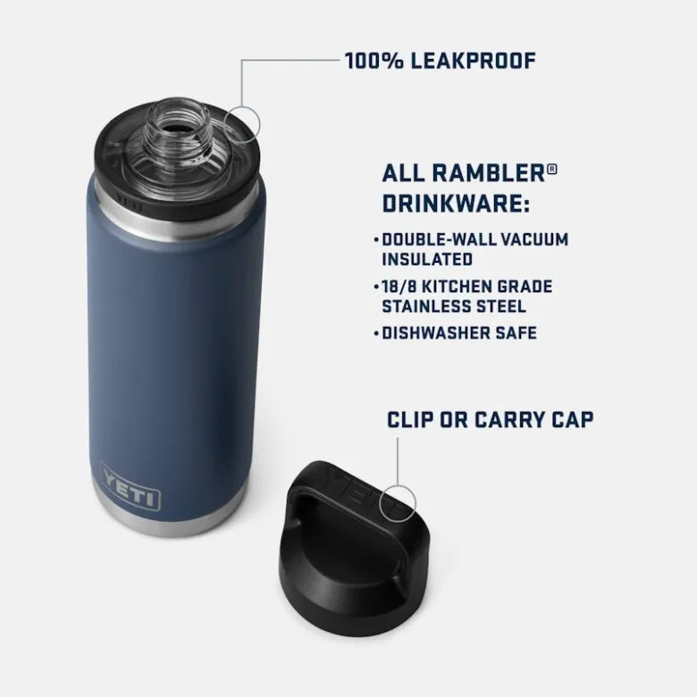 Yeti 26oz Rambler Bottle Chug