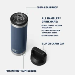 Yeti 18oz Rambler Bottle Chug